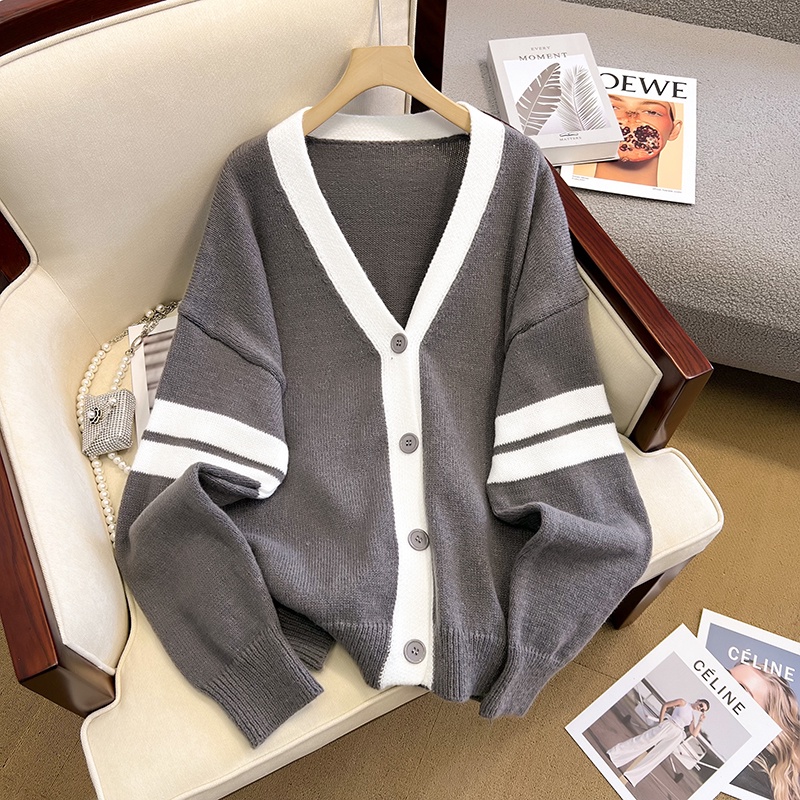 Áo Khoác cardigan Dệt Kim Phong Cách Hàn Quốc Thời Trang Thu Đông Mới Chất Lượng Cao