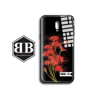 Ốp lưng kính cường lực SAMSUNG J7 PRO / J7 PRIME / J7 2016 J710 / J7 PLUS / J7 2015 J700 hoa bỉ ngạn đẹp vạn người mê