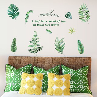 Decal dán tường Lá Cây