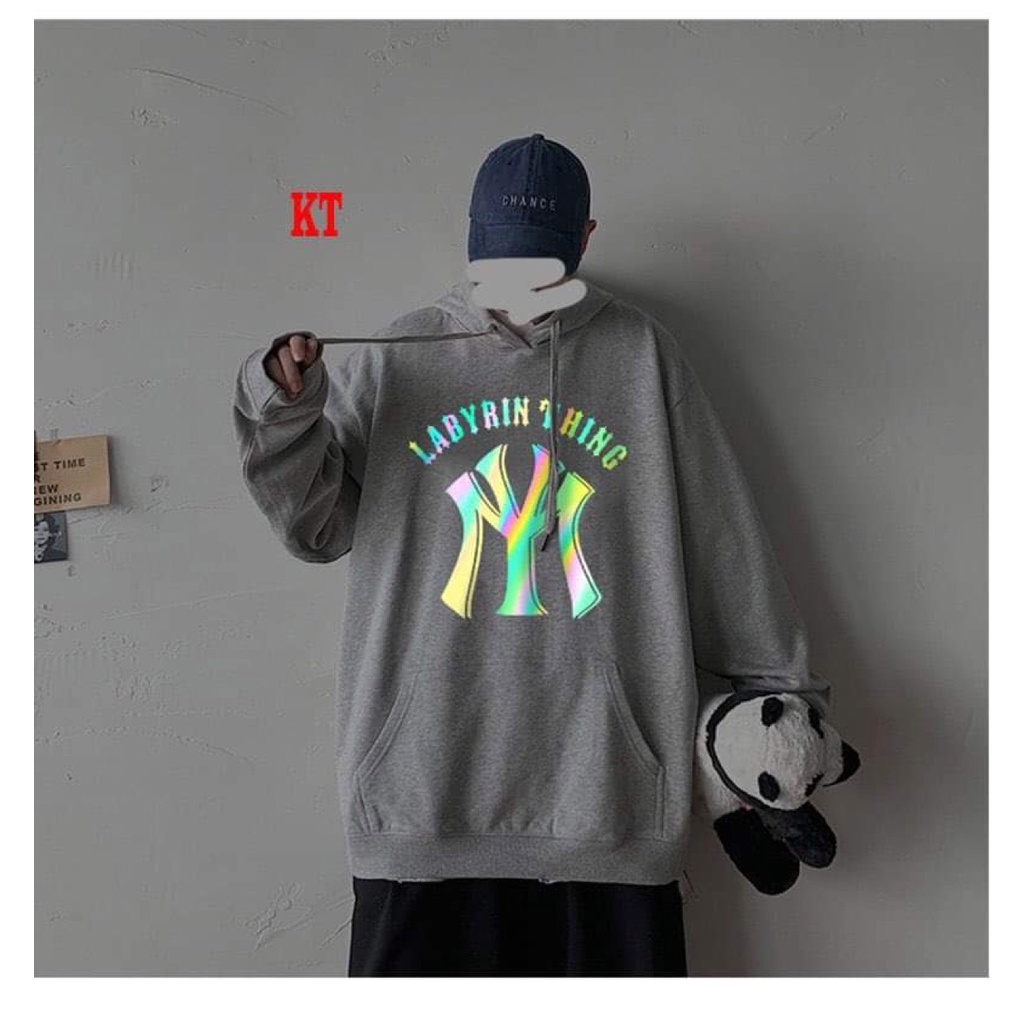 Áo Hoodie Phản Quang Ny Nam Nữ  - Chất Liệu Nỉ hàn Dày Dặn shopminhquang6868 | BigBuy360 - bigbuy360.vn
