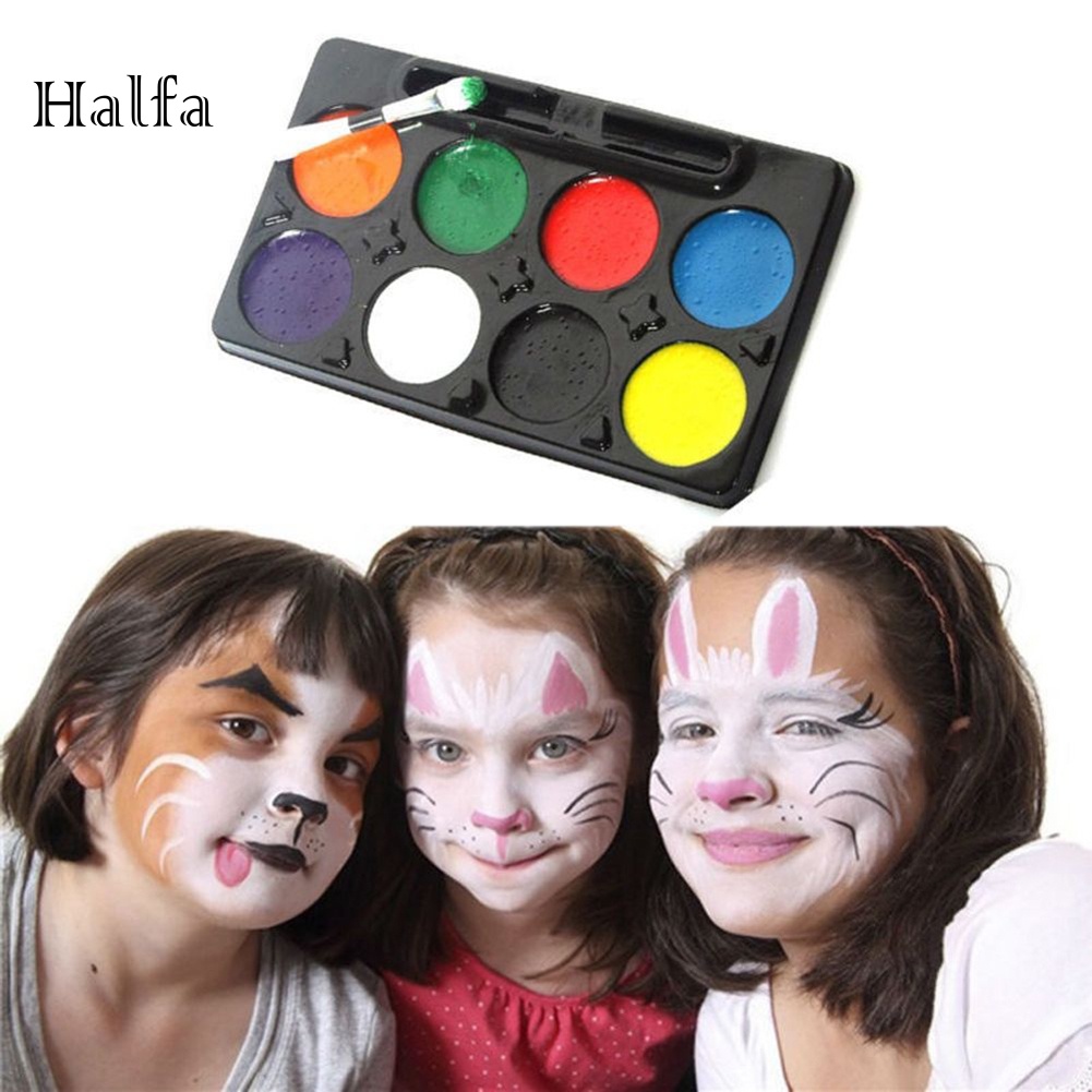 Bảng màu vẽ hóa trang Halloween 8 màu DIY | BigBuy360 - bigbuy360.vn