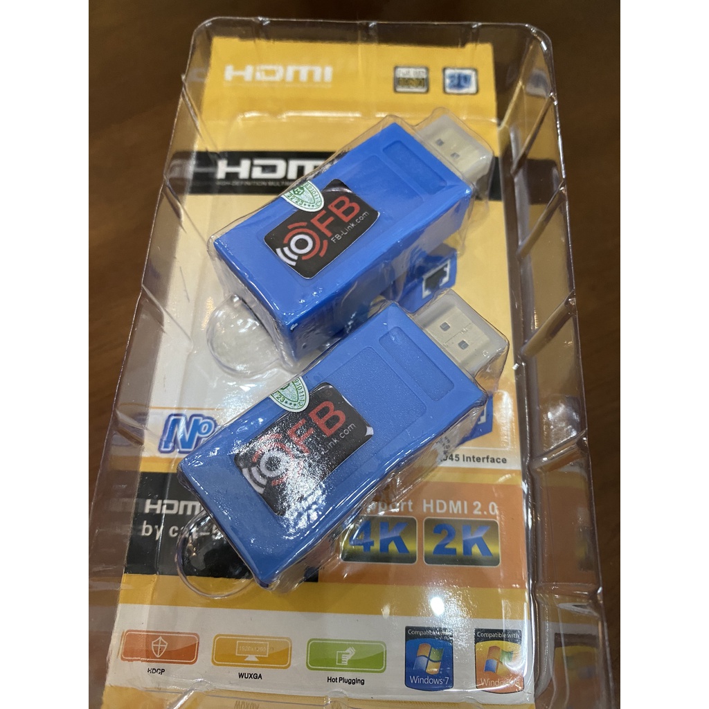 Bộ Hdmi to Lan 30m , Bộ chuyển Hdmi sang Lan 4k 30m