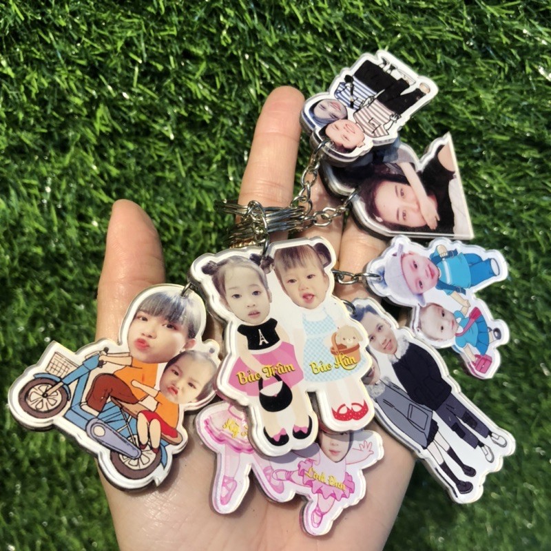 Móc khoá cắt theo yêu cầu