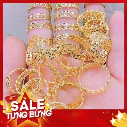 Nhẫn Kim Tiền Mạ Vàng 24k -Hàng nhập khẩu