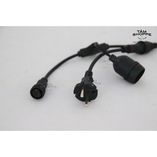 [LOẠI 1 - CHUYÊN DỤNG NGOÀI TRỜI] Dây đui đèn kín nước trang trí ngoài trời E27