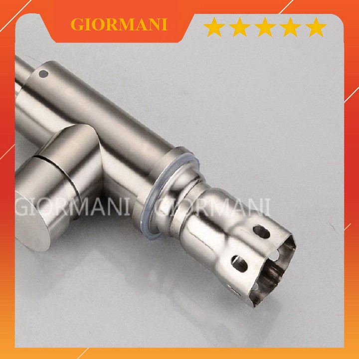 Giá hủy diệt vòi rửa chén, vòi rửa bát inox 304 VRB03 tặng đôi dây cấp inox