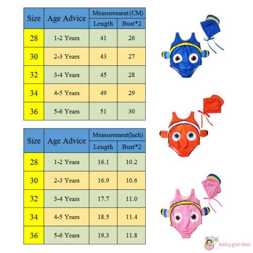 Bộ Đồ Bơi 2 Mảnh Hình Cá Vàng + Mũ Bơi Độc Đáo Dành Cho Bé