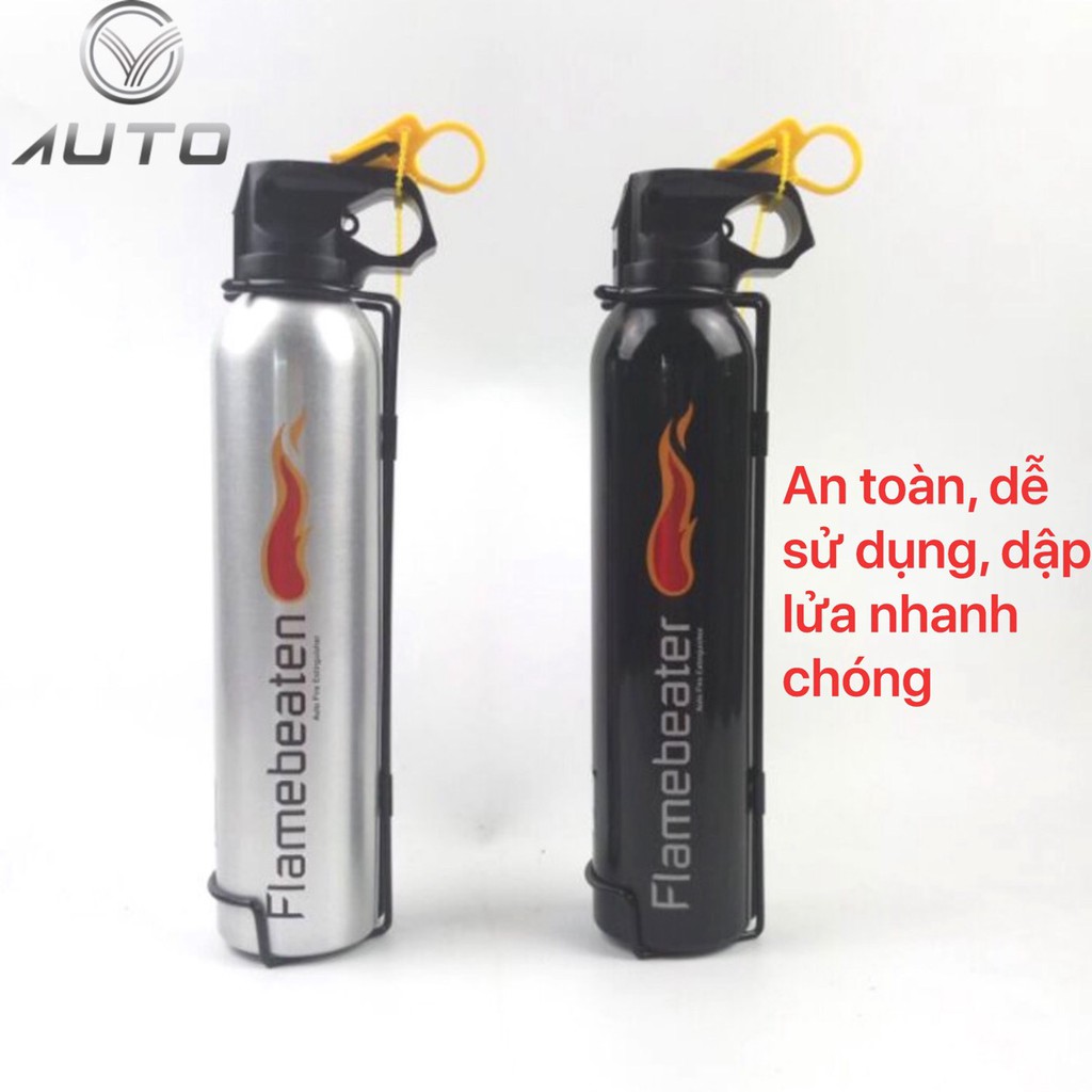 Bình cứu hỏa mini cho ô tô, xe hơi Flamebeater [ BẢO HÀNH 1 ĐỔI 1 ]