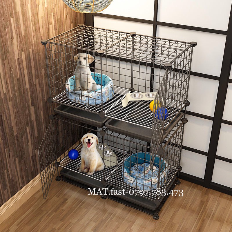 {GIÁ RẺ NHẤT} Chuồng PET Sỉ lẻ tấm lưới ghép chuồng cho pet yêu (tặng kèm chốt)