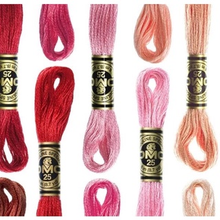 2/2 Chỉ thêu chính hãng DMC Pháp (HỒNG)