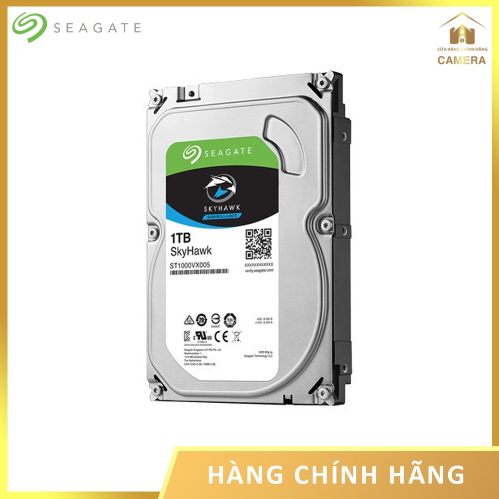 Ổ Cứng HDD Seagate 500G, 1TB - Bộ Cảm Biến RV, Tiêu Thụ Điện Năng Thấp, Chất Liệu Bền Bỉ An