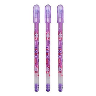 🔹 Vỉ 3 Cây Viết Nước Jtoru - Tím ______ Kích thước 6 x 20 cm