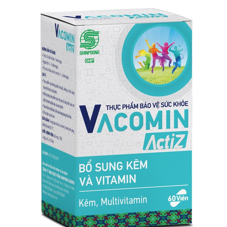 COMBO 3 - Viên Uống SHINPOONG VACOMIN ACTIZ, VACOMIN HEVIT và Viên Hỗ Trợ Khớp VAROBONE