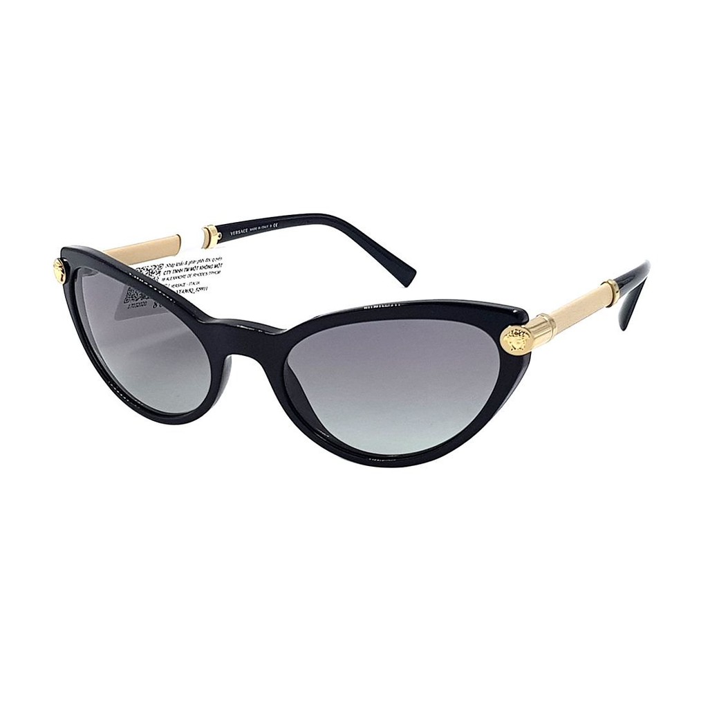 Kính mát nam nữ thời trang Versace VE4365Q 5299/11 chính hãng, thiết kế dễ đeo bảo vệ mắt