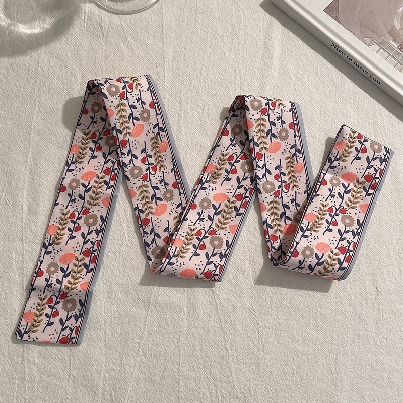 Dây Cột Tóc Nơ Bằng Lụa Thời Trang Hàn Quốc Cho Nữ