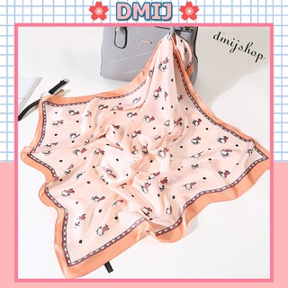 Khăn Turban Bandana Làm Áo Ngực Quàng Cổ Hàn Quốc Họa Tiết Cừu