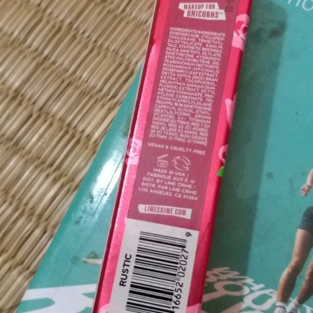 (Thanh lý) lime crime rustic - used