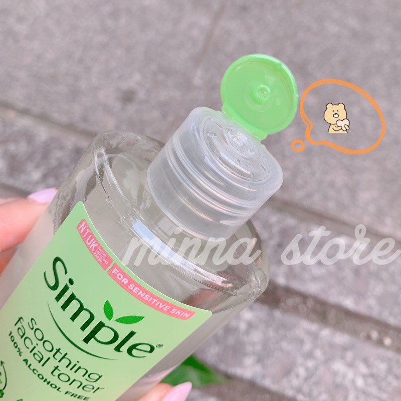 TONER LÀNH TÍNH SIMPLE KIND TO SKIN SOOTHING FACIAL