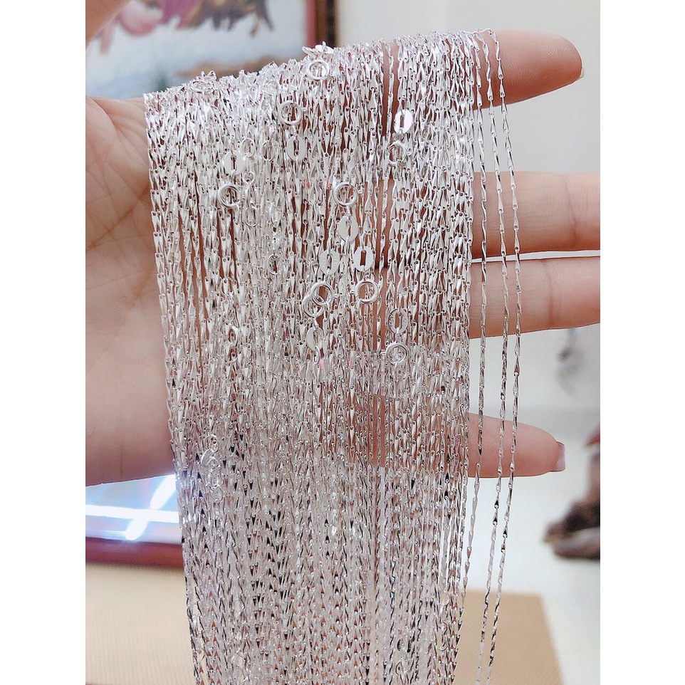 Dây chuyền mưa bạc ta 45cm