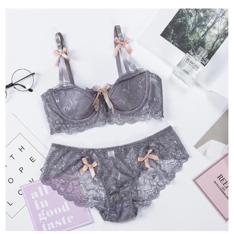 Bộ Đồ Lót Ren Có Gọng - Bộ Đồ Lót Ren Đệm Mỏng - Set Đồ Lót Ren Có Gọng - Set Đồ Lót Ren Sexy | BigBuy360 - bigbuy360.vn