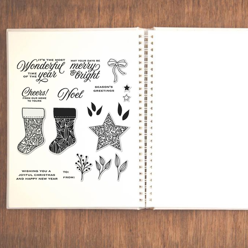 Bộ Khuôn Cắt Hình Làm Scrapbook Với Họa Tiết Hình Ngôi Sao
