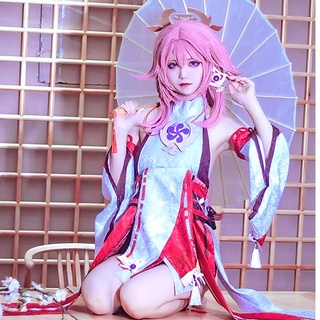 Trang phục COSPLAY Yae Miko trong Genshin Impact