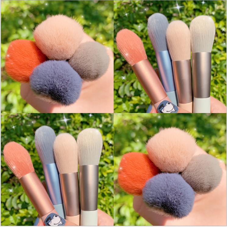 Bộ cọ trang điểm gốm 8 món Vintage, bộ cọ trang điểm cá nhân A2 - Sammi beauty