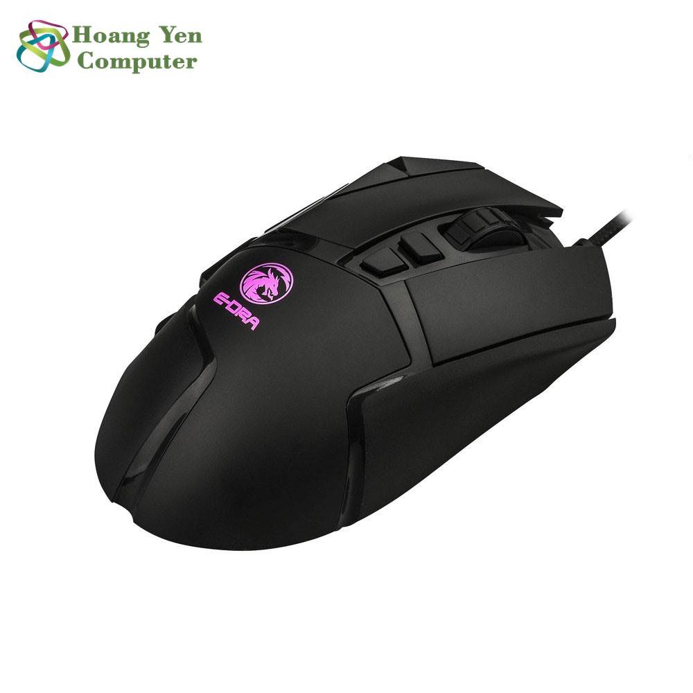 Chuột Gaming E-Dra EM6502 PRO (16000 DPI) RGB LED - BH 24 Tháng Chính Hãng