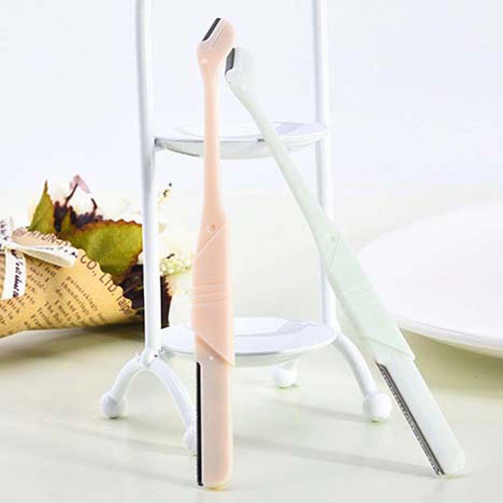 Dao Cạo Lông Mày Hai Đầu Bằng Thép Không Gỉ Cho Người Mới Bắt Đầu