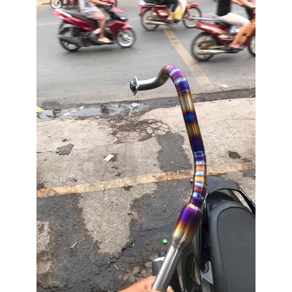 Cổ bô Titan gắn Vario Click Cho bô 4Road “ bao sét “