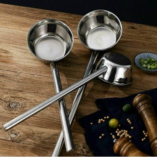 Gáo múc nước inox cán dài
