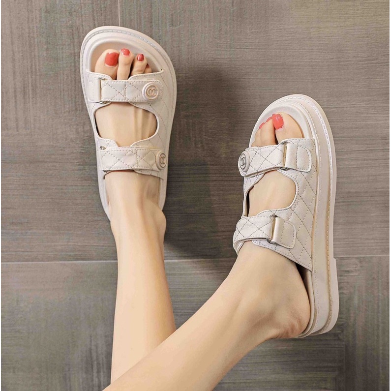 Dép lê 2 quai logo CN fullbox