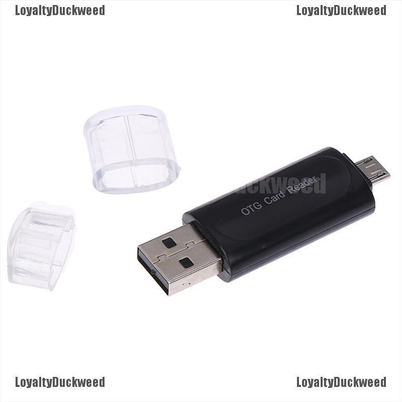 Đầu Đọc Thẻ Nhớ Usb 2.0 Otg Đa Năng Cho Điện Thoại Di Động Tf T-Flash