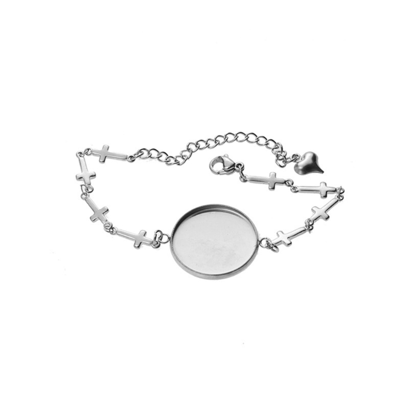 Dây Xích Bằng Thép Không Gỉ 20mm Dùng Làm Trang Sức DIY