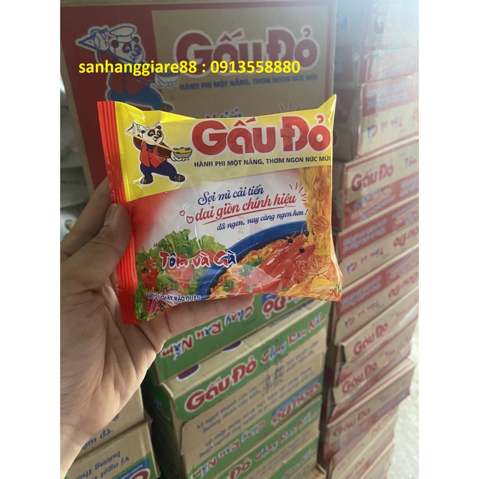 Mì gấu đỏ  - Thùng 30 gói - DATE XA
