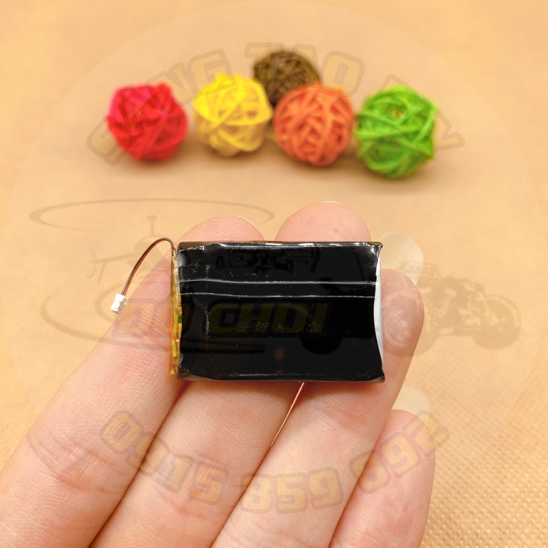 Pin Lithium 412434 3.7V 300mAh 1.1Wh chất lượng cao, có mạch bảo vệ