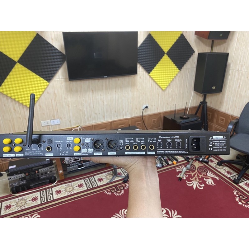 Vang cơ GD Gutin KM9FX. Tích hợp reverb và cổng quang,bluetooth, hàng IC to