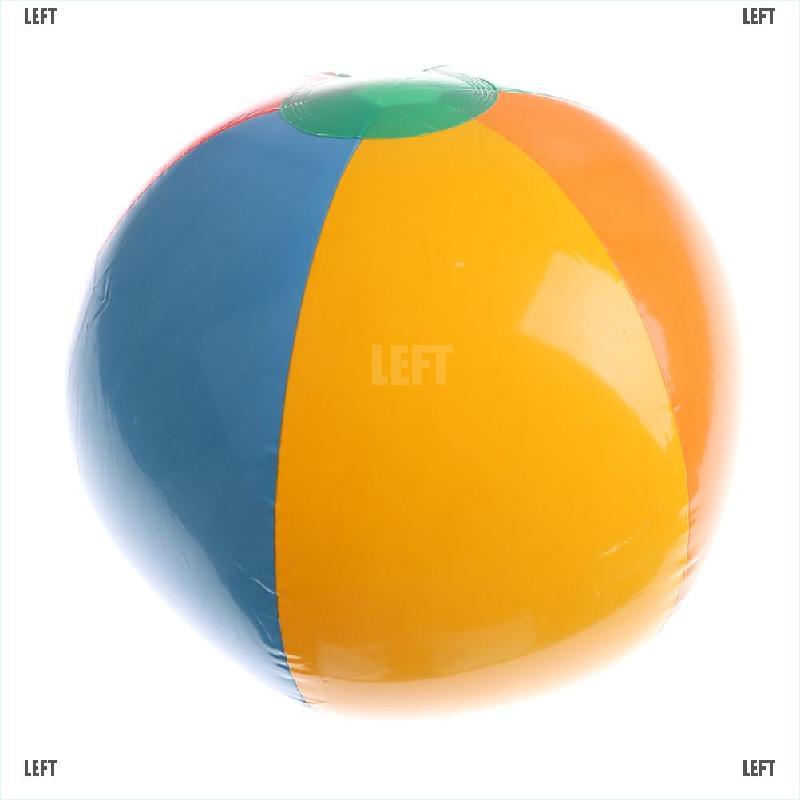 LEFT Inflatable25cm Balloon Water Game Beach Sport Ball Kids Outdoor Toy Party Supply