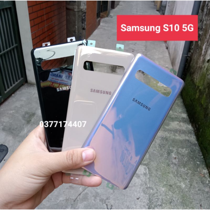 Thay mặt nắp lưng kính sau cho Samsung S10 5G xịn Zin đẹp như máy mới