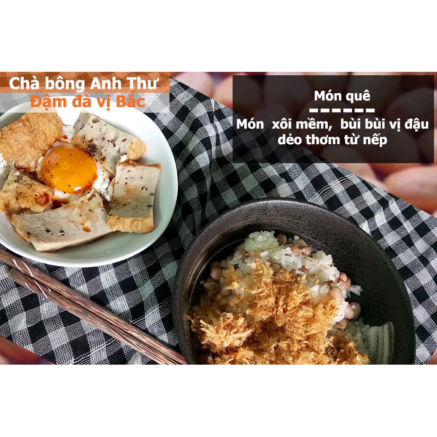 CHÀ BÔNG HEO VỊ BẮC ăn kiêng không đường /  Ruốc thịt heo vị Bắc truyền thống Anh Thư | BigBuy360 - bigbuy360.vn