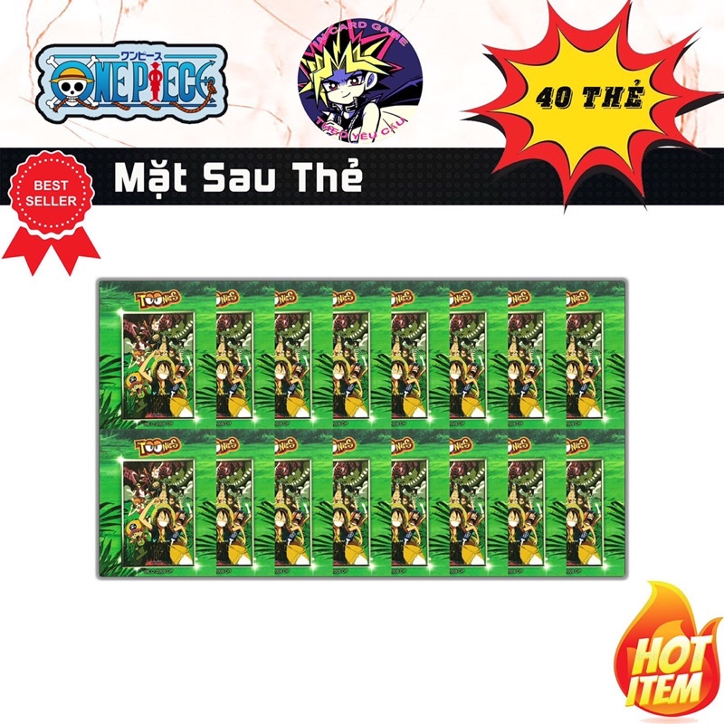 Toonies One Piece phiên bản điện ảnh xanh lá - Phim Strong World 40 Thẻ.