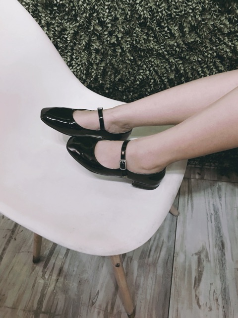 Búp bê da bóng, giày quai hậu nữ SHOEBYMAI