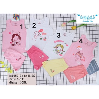 Bộ ba lỗ bé gái Dokma