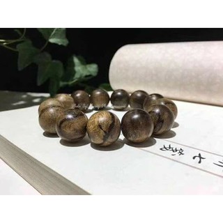 Vòng tay gỗ trầm hương Indonesia zebra - Zebra agarwood Indonesia , size 8-16ly