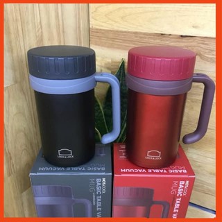 Ca giữ nhiệt có tay cầm lock&lock 500ml giữ nhiệt 8 tiếng