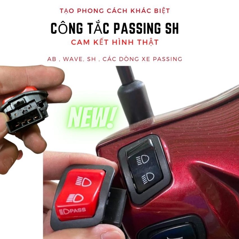 Công Tắc Passing Cho Air Blade, Wave, Future Mẫu SH 300i