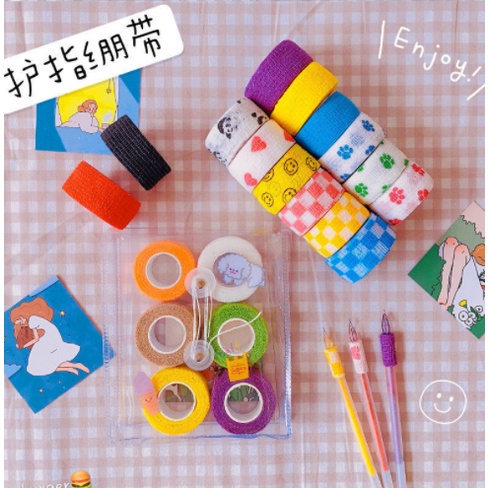 Băng Keo Co Giãn Chống Mòn Chống Mài Mòn Dùng Cho Học Sinh