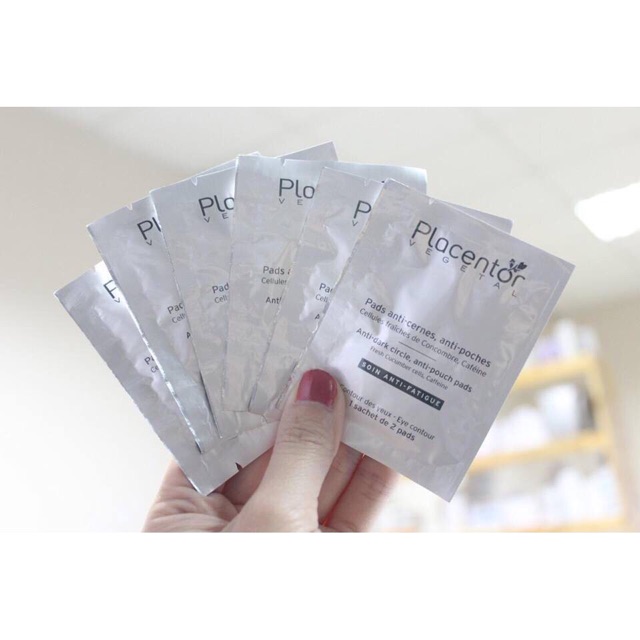 Mặt nạ dưỡng mắt Thâm/nhăn/bọng Placentor Pháp