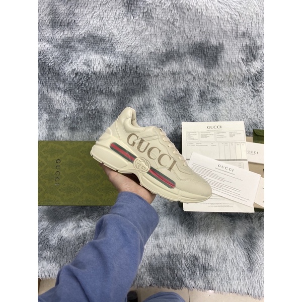 KHO SỈ HẢI HẠNH TẶNG BOX BẢO VỆ , GIÀY GU CI KẺ NGANG HÀNG 1:1