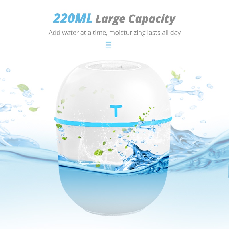 ⚜️Hàng Chính Hãng⚜️Máy xông tinh dầu HUMI 220ML